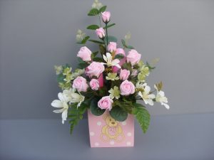 Baby Girl - Pink Roses - £22.50