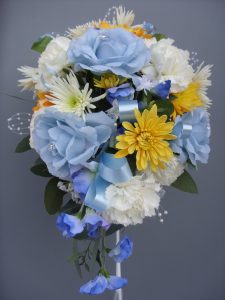 Fresh & Silk Bridal Bouquet - £51.50