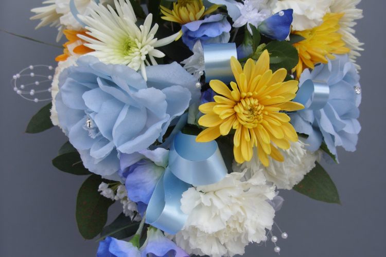 Fresh & Silk Bridal Bouquet - £51.50