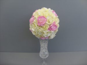 Cream & Pink Bridesmaid Pomander - £46.50