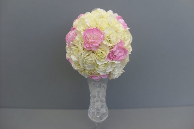 Cream & Pink Bridesmaid Pomander - £46.50