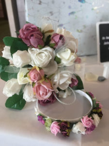 Bridesmaid Bouquet & Headband