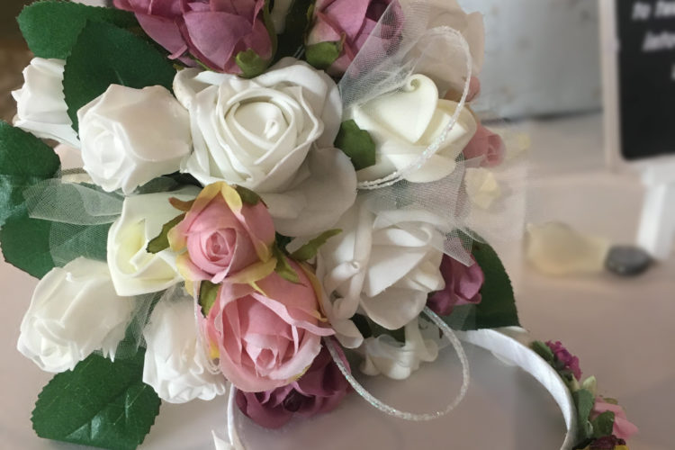 Bridesmaid Bouquet & Headband